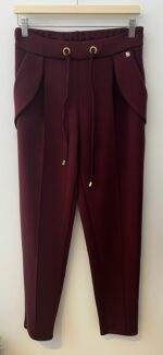 BIGZONE<BR><BR>CALÇA JOGGING - PRETO / CRU / BORDEAUX - Image 3