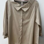 ELLA BY TAM<BR><BR> CAMISA - 158C by ELLA BY TAM - BEGE - TAM U