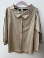 ELLA BY TAM<BR><BR> CAMISA - 158C by ELLA BY TAM - BEGE - TAM U