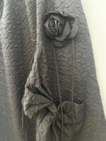ELLA BY TAM<BR><BR> SAIA MAXI RODADA - FLY OUT by ELLABYTAM - PRETO - TAM U - Image 2