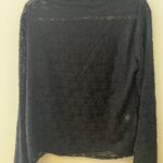 ELLA BY TAM<BR><BR> CAMISOLA RENDA - PRETO - TAM U