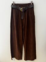 ELLA BY TAM<BR><BR> CALÇA BOMBAZINA -  VERDE / BEGE / CASTANHO / BORDEAUX - TAM U - Image 6