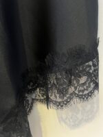 ELLA BY TAM <BR><BR>VESTIDO ACETINADO RENDA - VERDE / PRETO - TAM L/XL - Image 2