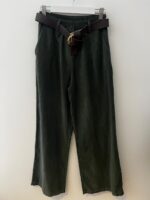 ELLA BY TAM<BR><BR> CALÇA BOMBAZINA -  VERDE / BEGE / CASTANHO / BORDEAUX - TAM U - Image 2