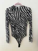 ELLA BY TAM<BR><BR> BODY TRANSPARENTE - ZEBRA - TAM U