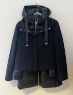 ROBERTO BASSI <BR><BR> CASACO DUPLO (2 EM 1) - PRETO