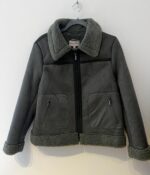 ROBERTO BASSI <BR><BR>CASACO CURTO COM PELO - VERDE - Image 3