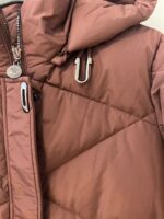 ROBERTO BASSI <BR><BR> PARKA ACOLCHOADA - ROSE BROWN - Image 3
