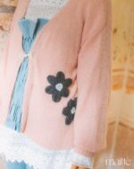 MAÏTTÈ <BR><BR> CONJUNTO CAMISOLA LÃ ROSA E TÚNICA BRANCA - TAM U - Image 11