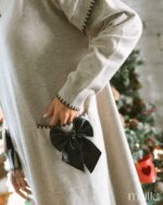 MAÏTTÈ <BR><BR> VESTIDO COMPRIDO CRU - TAM U - Image 8
