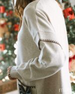 MAÏTTÈ <BR><BR> VESTIDO COMPRIDO CRU - TAM U - Image 3