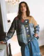 MAÏTTÈ <BR><BR> CAMISOLA LÃ MULTICOR - TAM U - Image 3