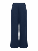 JDY <BR><BR> CALÇA GEGGO LIFE BUTTON PANT - Regular Fit - Black / Blue - Image 4