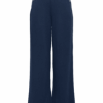 JDY <BR><BR> CALÇA GEGGO LIFE BUTTON PANT - Regular Fit - Black / Blue
