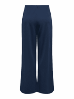 JDY <BR><BR> CALÇA GEGGO LIFE BUTTON PANT - Regular Fit - Black / Blue - Image 5