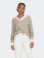 JDY <BR><BR> PULLOVER JDYNEW MEGAN - BEGE - Image 2