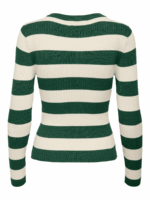 PULLOVER JDY - JDYPLUM O-NECK GREEN EGGNOG STRIPES - Image 3
