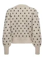 JDY <BR><BR> JDYSIGRID LIFE PUFF PULL - BLACK DOTS - Image 4