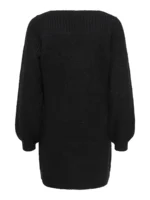 JDY <BR><BR> JDYWHITNEY MEGAN BOAT DRESS - BLACK - Image 2