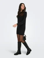 JDY <BR><BR> JDYWHITNEY MEGAN BOAT DRESS - BLACK