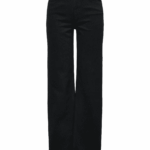 ONLY <BR><BR>JEANS ONLJUICY REA670 HW - Wide Leg - BLACK