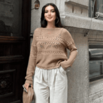 MALHA TRICOT CAMEL ELLA BY TAM - TAM U