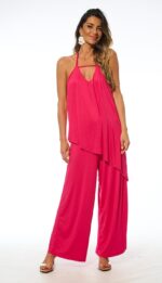 MACACÃO FOLHO ROSA FÚSCHIA TROPICAL BRASIL - TAM U - Image 2