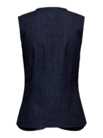 ONLY <BR><BR> ONLASHBY SL DNM WAISTCOAT DARK BLUE - Image 2