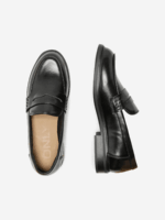 ONLY <BR><BR>ONLLUX PU LOAFER - BLACK