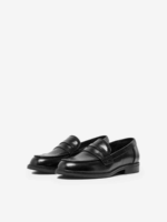 ONLY <BR><BR>ONLLUX PU LOAFER - BLACK - Image 2