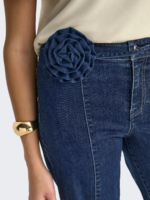 ONLY <BR><BR> ONLMADISON HW WIDE LEG ROSE BELT - Image 5