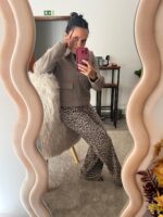 ONLY <BR><BR>JEANS ONLMADISON BLUSH HW LEO WIDE DNM - Image 3