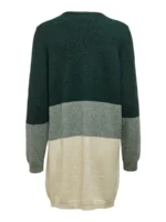 ONLY <BR><BR> ONLQUEEN LONG CARDIGAN - GREEN - Image 2