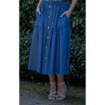 SAIA DENIM MIDI CAFOFO - Image 2
