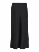 VILA <BR><BR> VIELLETTE HW MIDI SKIRT - BLACK - Image 2