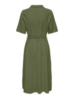 VESTIDO JDY - JDYSAY 2/4 MIDI SHIRT DRESS - green - Image 3