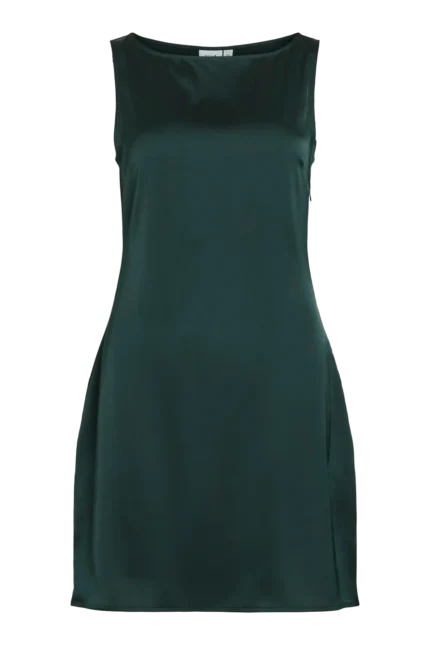 VILA <BR><BR> VIENNA RAVENNA SHORT DRESS - SCARAB