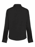 VILA <BR><BR> BLUSA VIFADIA DRAPED TOP - BIRCH / BLACK - Image 3