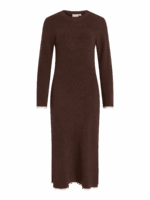 VILA <BR><BR>VESTIDO - VIKERRY MAXI DRESS - BROWN / BLACK - Image 9