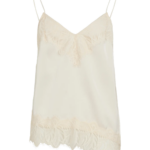 VILA <BR><BR> VILEA STRAP TOP - BLACK / BIRCH