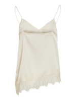 VILA <BR><BR> VILEA STRAP TOP - BLACK / BIRCH - Image 2