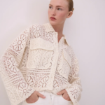 VILA <BR><BR> VIMERINDA CROCHET SHIRT BIRCH