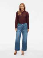 VILA <BR><BR> JEANS VIPALMA WIDE LEG - PAL251 - Image 5