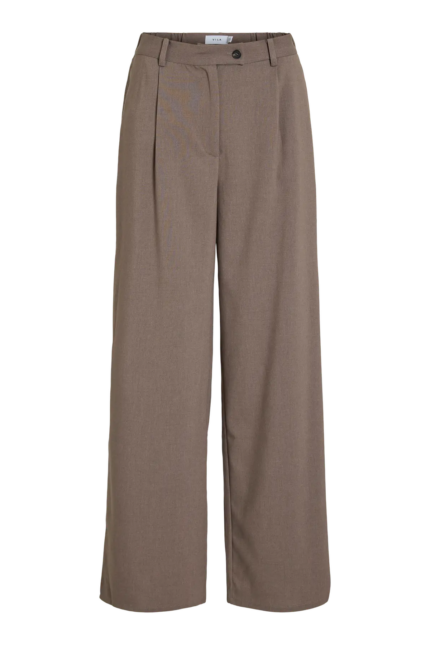 VILA <BR><BR> VISIFFE HW WIDE PANTS - FALCON