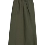 VILA <BR><BR> VISOPHIE HW ANKLE SKIRT GREEN