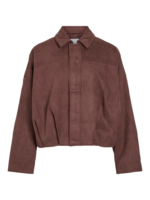 VILA <BR><BR>  VIVIRAL JACKET - MY GREEN / BROWN STONE - Image 4