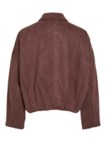 VILA <BR><BR>  VIVIRAL JACKET - MY GREEN / BROWN STONE - Image 5