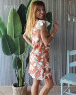 VESTIDO CURTO FLORAL MARIA CATITA - TAM U - Image 3
