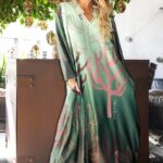 VESTIDO PREMIUM LONGO VERDE - TROPICAL BRASIL