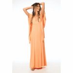 VESTIDO CAPA LARANJA TROPICAL BRASIL